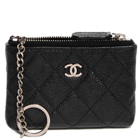 chanel key pouch price|Chanel fluffy keychain.